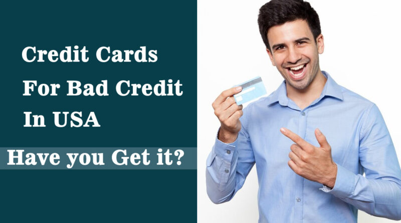 credit-card-for-bad-credit-in-usa